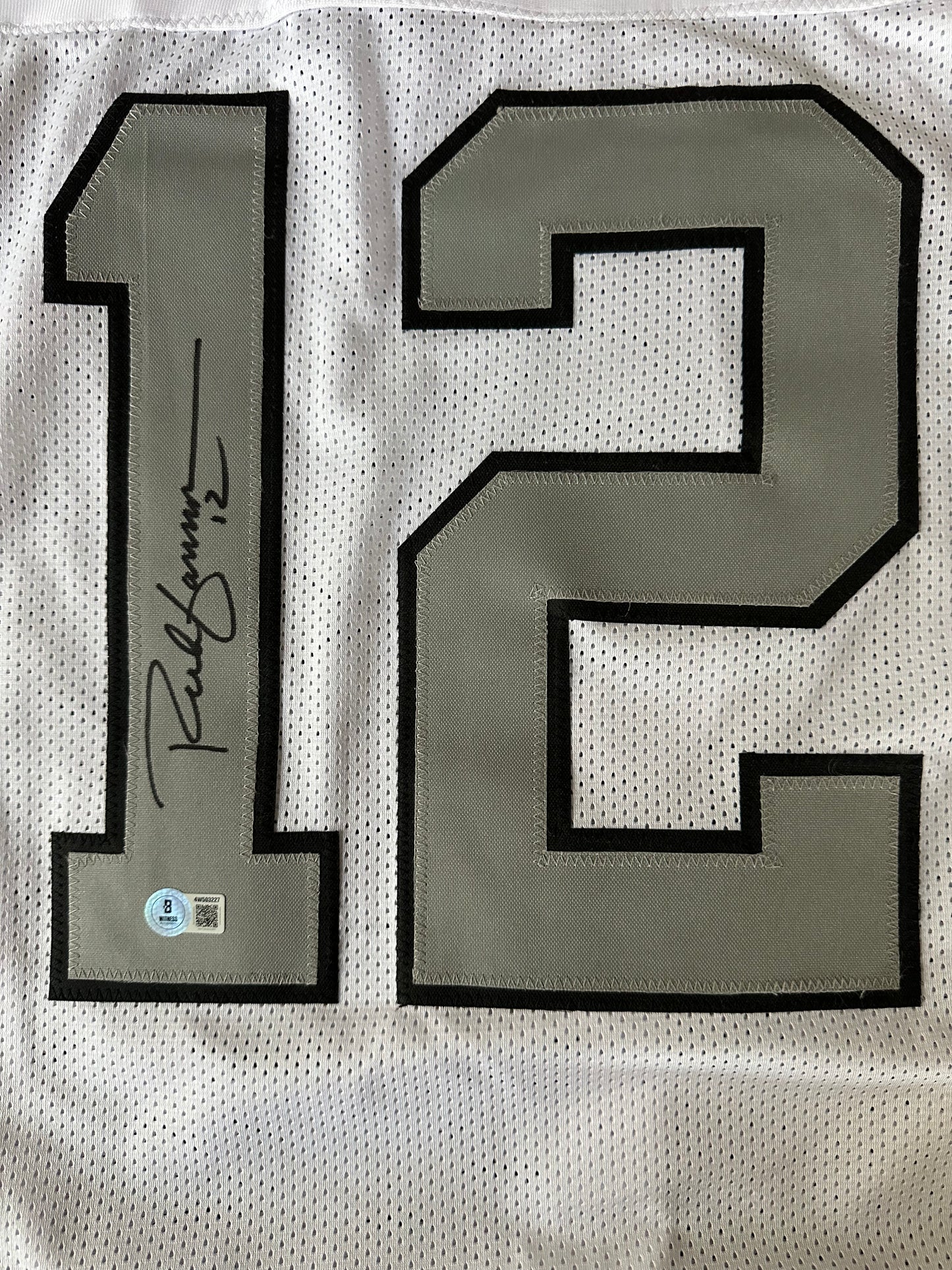 Rich Gannon Autographed & Authenticated Jersey COA By Beckett