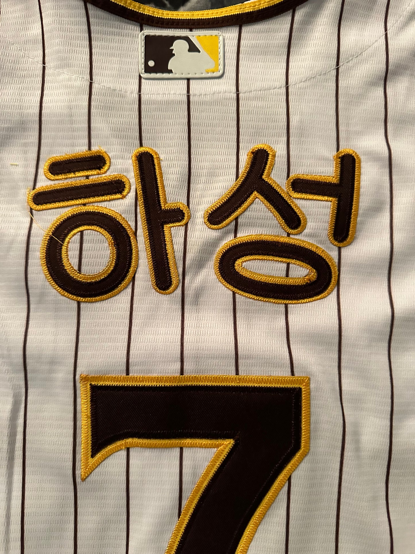 HA-SEONG KIM MENS STITCHED SAN DIEGO PADRES JERSEY