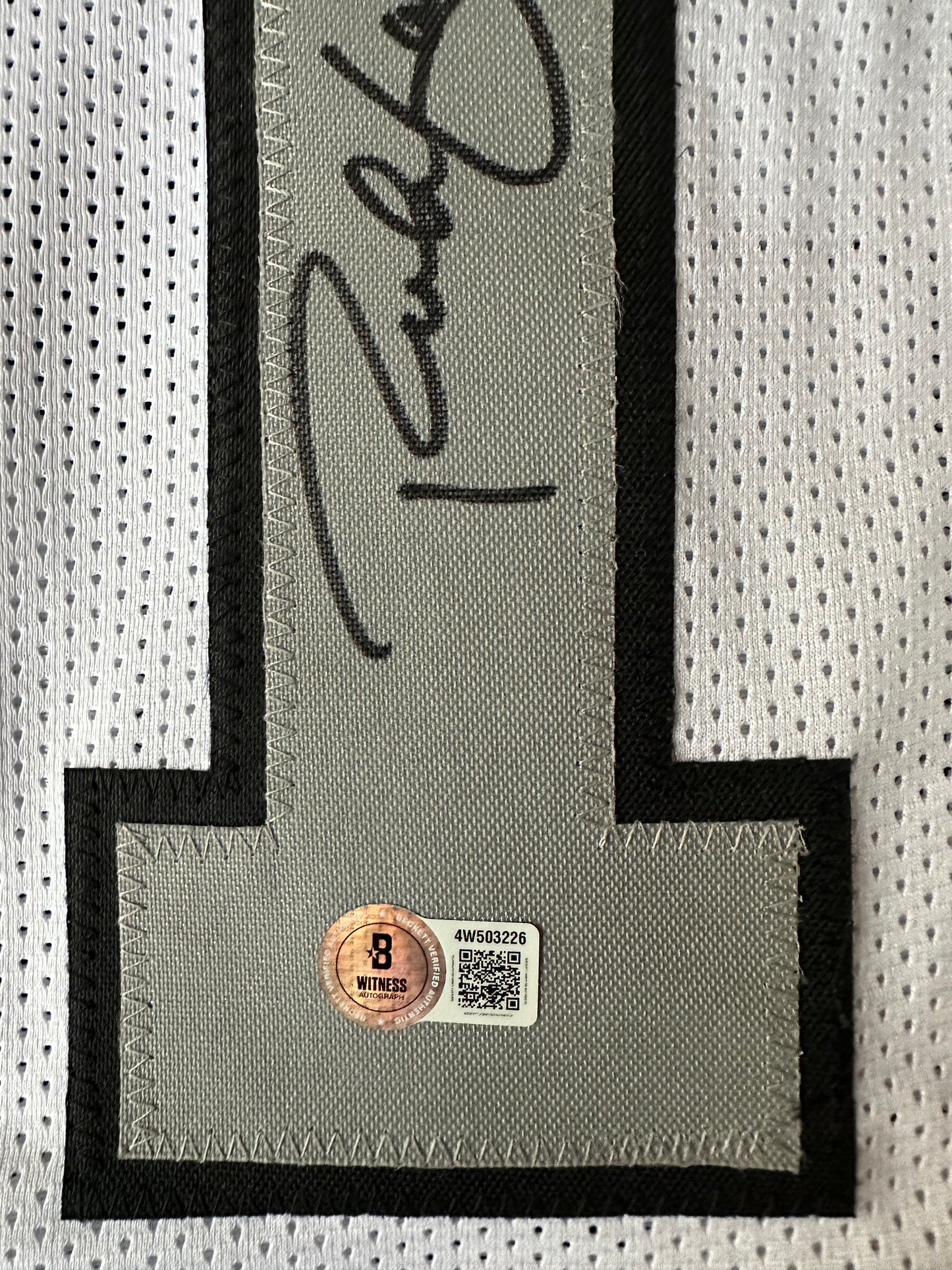 Rich Gannon Autographed & Authenticated Jersey COA By Beckett