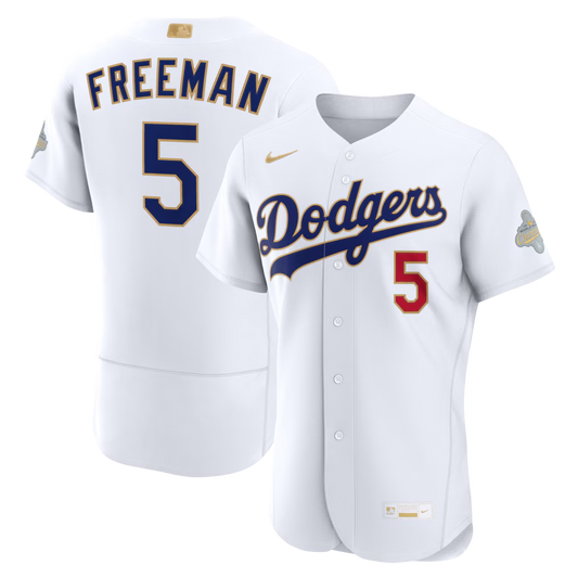 Women’s Freddie Freeman White Stitched Jersey- Size Small up to 2XL