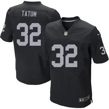 Men’s Jack Tatum Black Stitched Jersey - Small up to 6XL