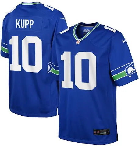 Men’s Cooper Kupp Royal Blue Stitched Jersey - Small up to 6XL