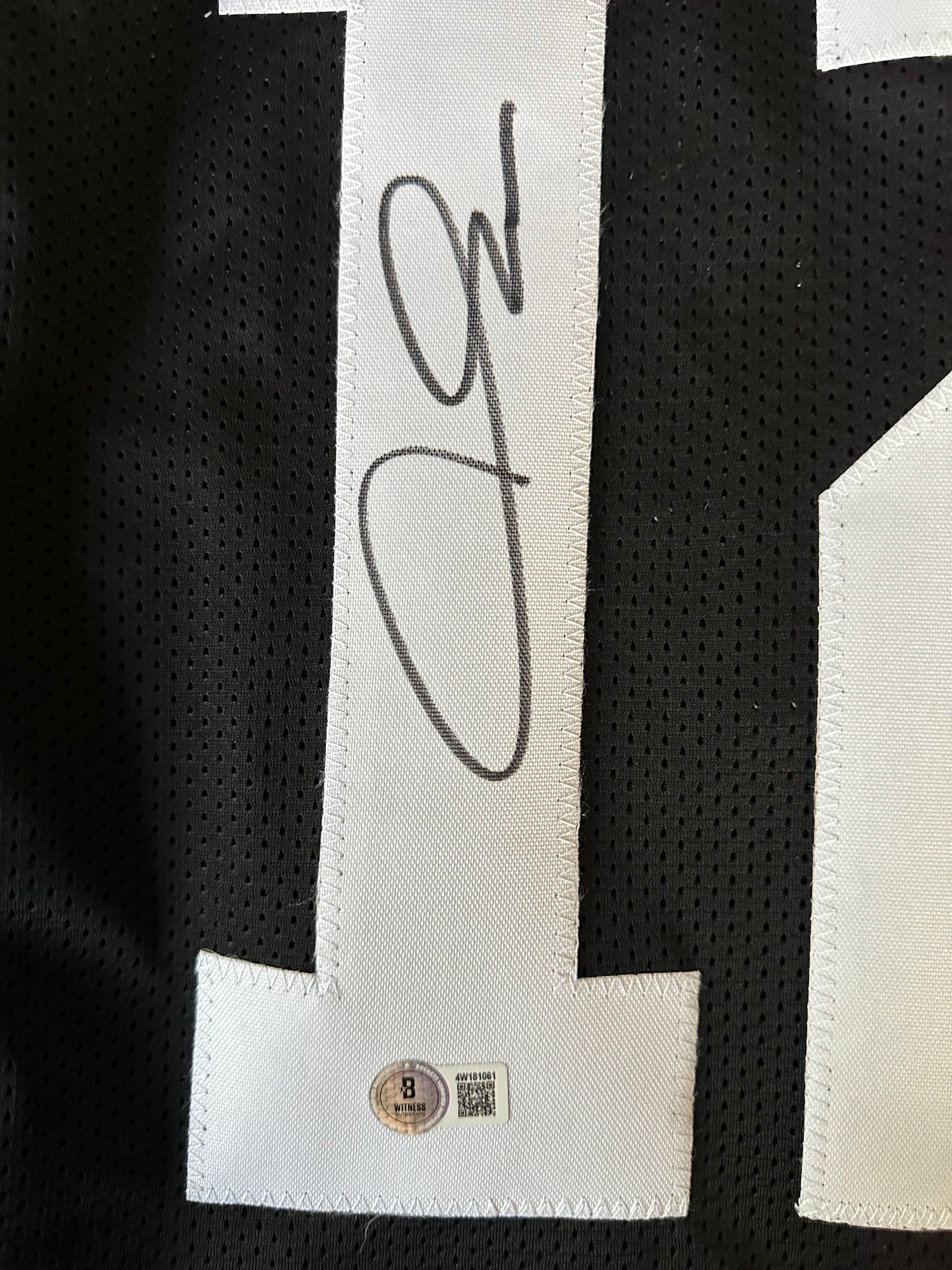 Aidan O’Connell Autographed & Authenticated Jersey COA By Beckett