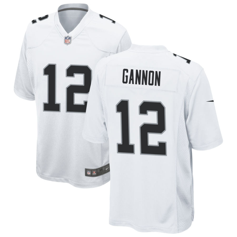 Men’s Rich Gannon White Stitched Jersey - Small up to 6XL