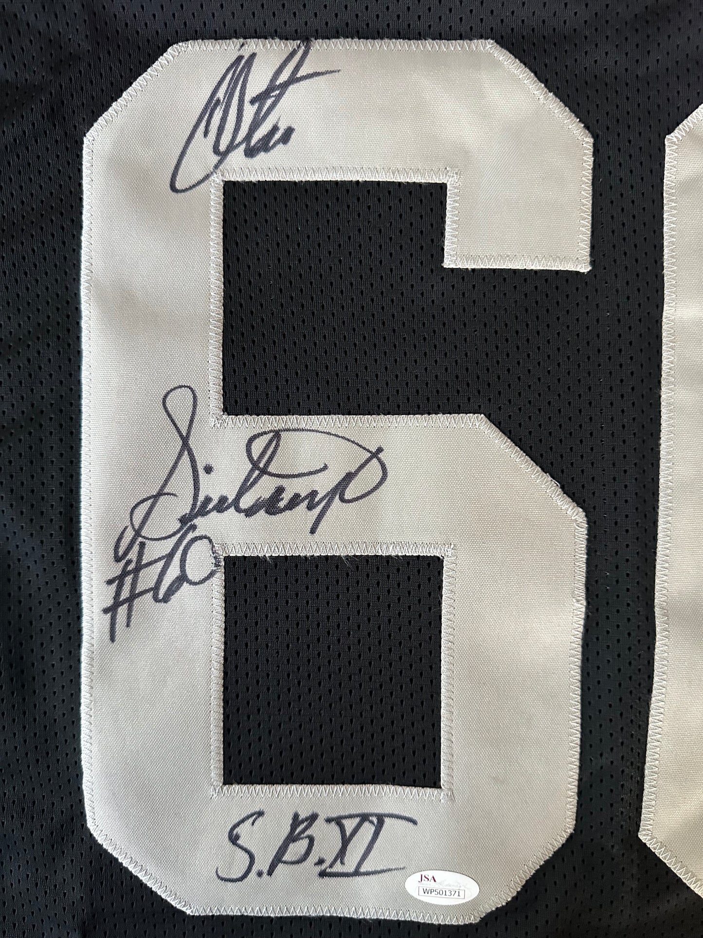 Otis Sistrunk Autographed & Authenticated Jersey COA By JSA