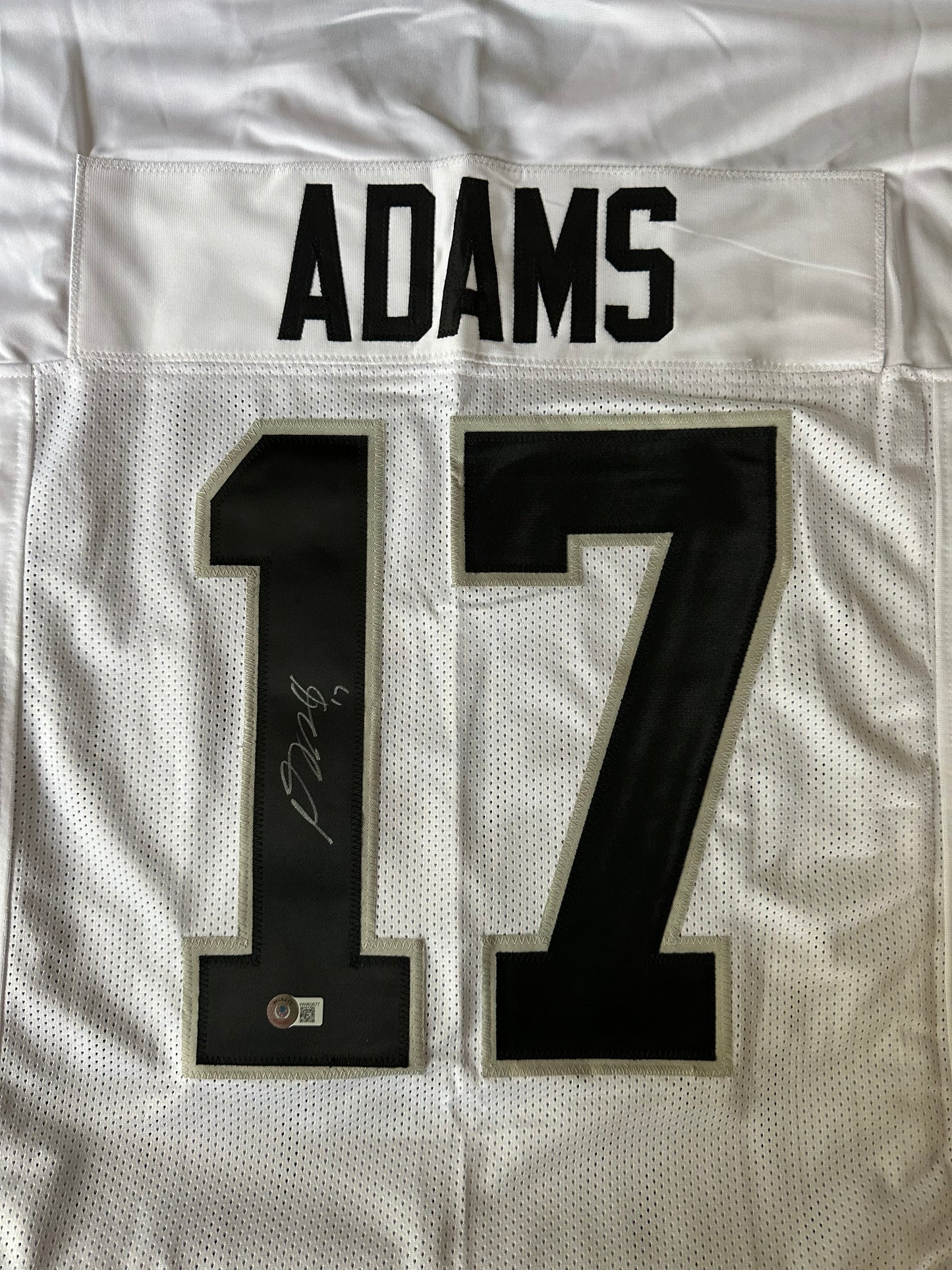 Davante Adams Autographed & Authenticated Jersey COA By Beckett