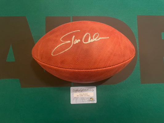 John Gruden Autographed & Authenticated “Duke Official National Football League” Football