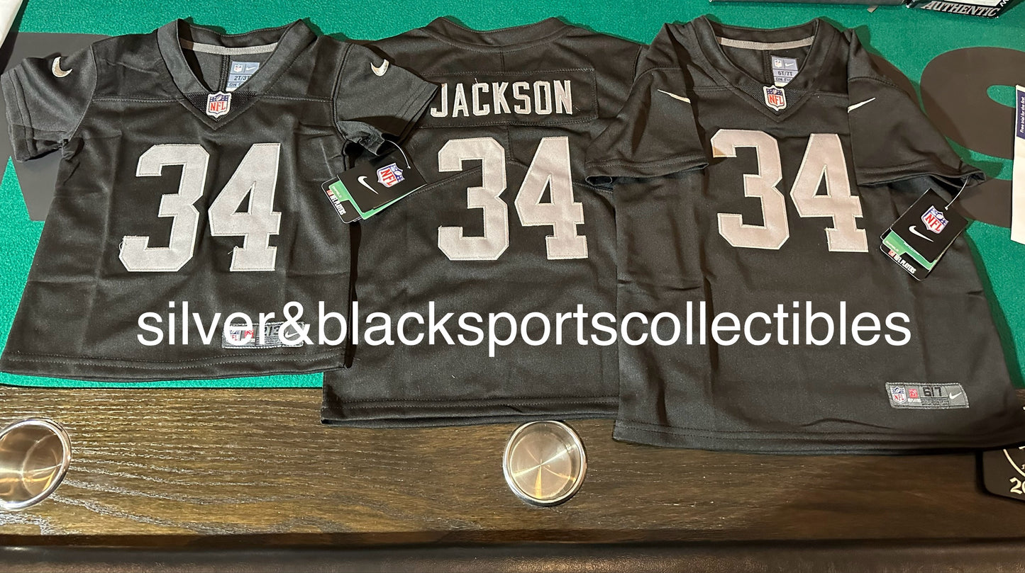 BO JACKSON STITCHED BABY/TODDLER JERSEY 2T3T - 6T7T