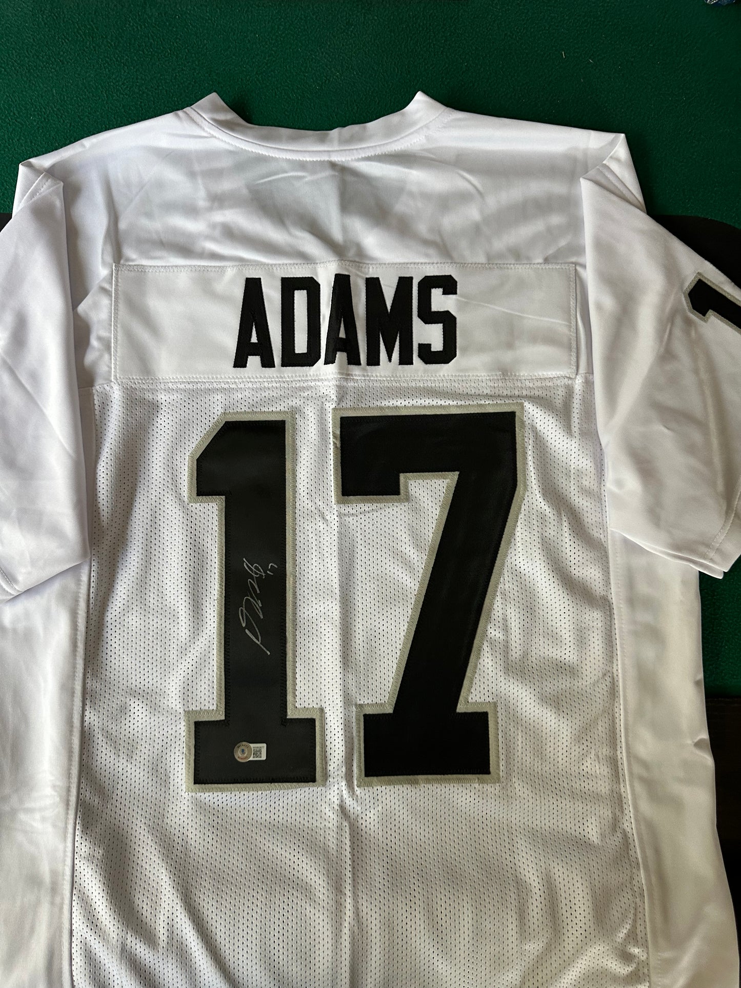 Davante Adams Autographed & Authenticated Jersey COA By Beckett
