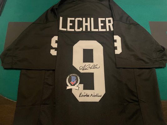 Shane Lechler Autographed & Authenticated Raiders Jersey w/COA