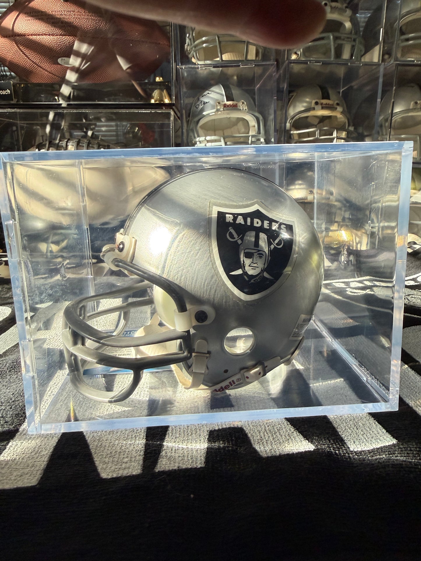 Charles Woodson Autographed Mini Helmet COA by Beckett Authentication Services