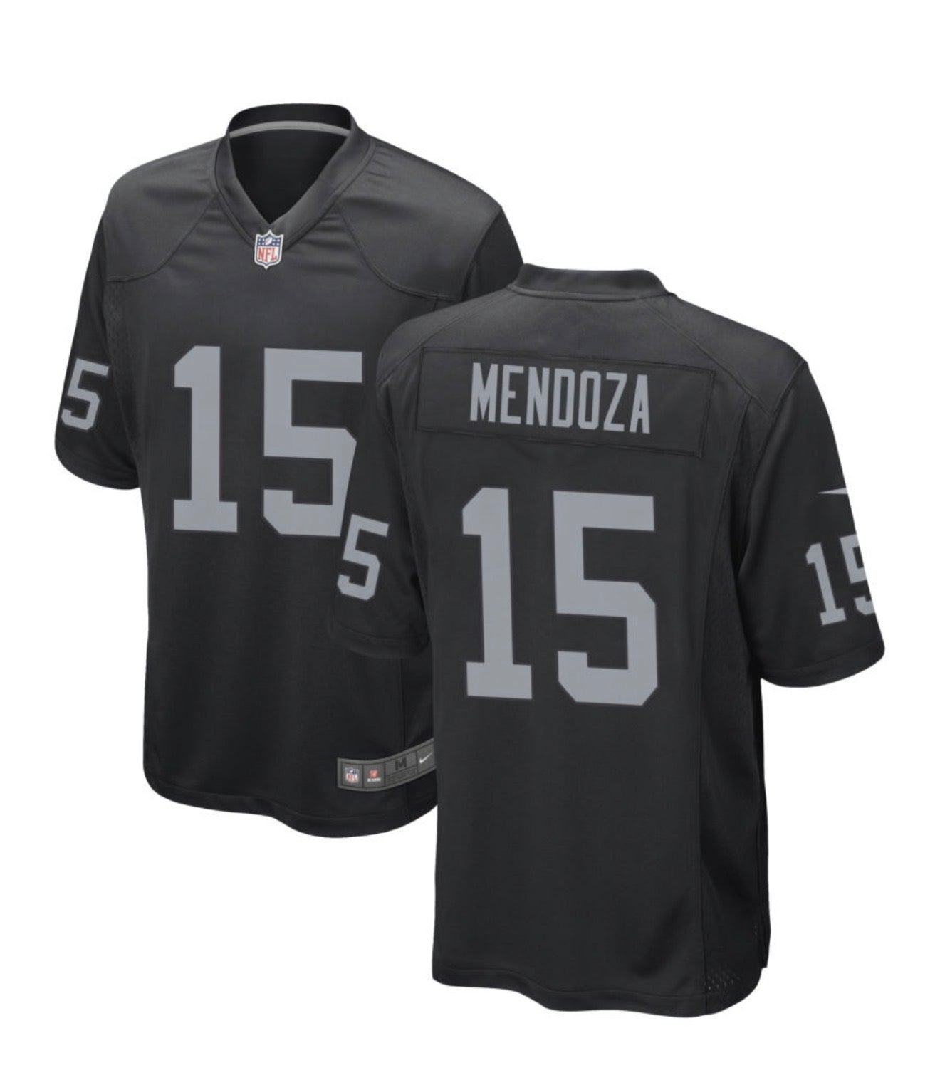 Men’s Fernando Mendoza Home Stitched Jersey Black - Small up to 6XL