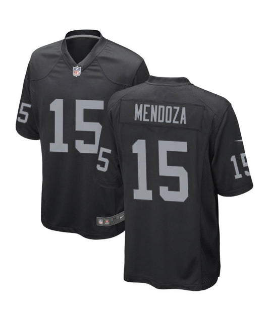 Men’s Fernando Mendoza Home Stitched Jersey Black - Small up to 6XL