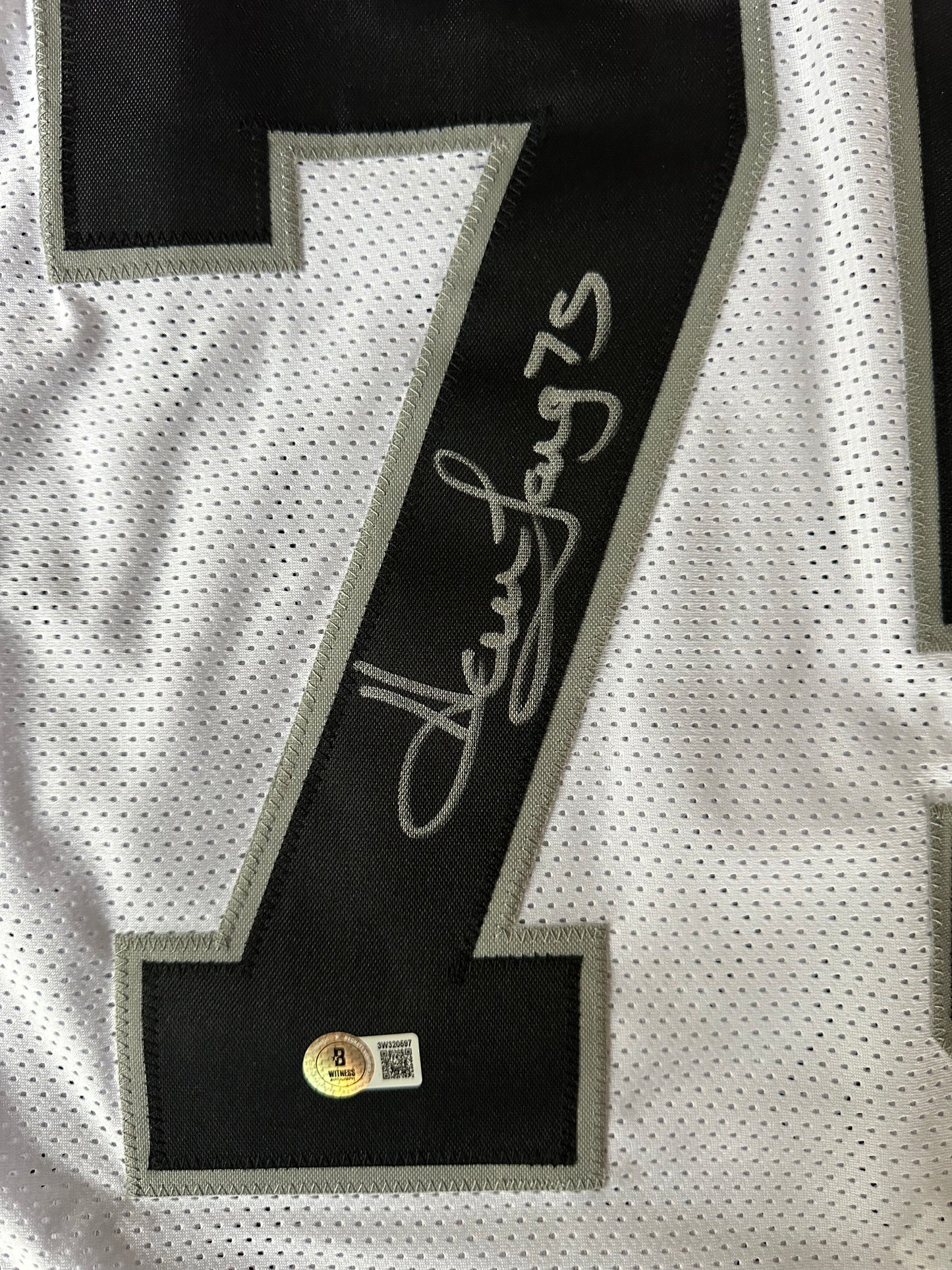 Howie Long Autographed & Authenticated Jersey COA By Beckett