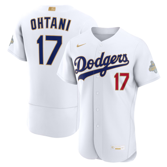 Women’s Shohei Ohtani White Stitched Jersey- Size Small up to 2XL