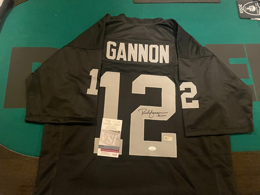 Rich Gannon Autographed & Authenticated Raiders Jersey w/COA