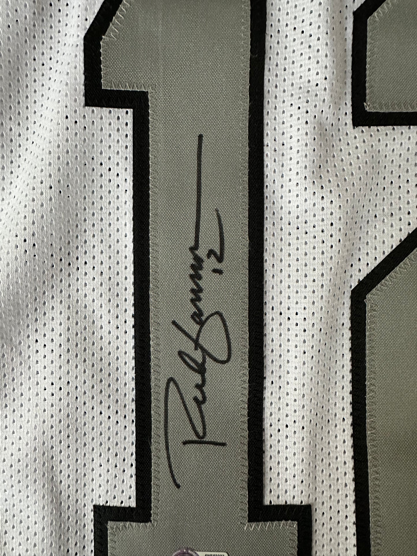 Rich Gannon Autographed & Authenticated Jersey COA By Beckett