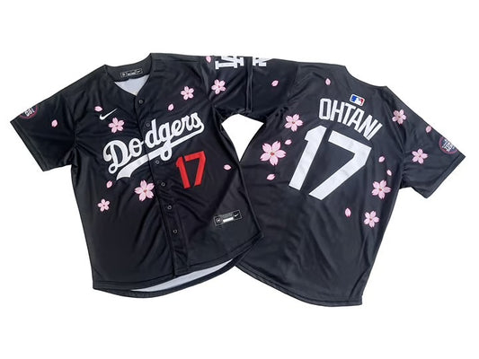 Men’s Shohei Ohtani Tokyo Black Stitched Jersey - Small up to 6XL