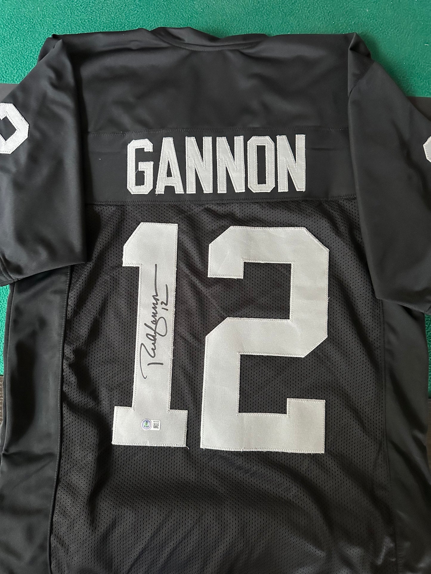 Rich Gannon Autographed & Authenticated Jersey COA By Beckett