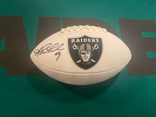 Shane Lechler Autographed & Authenticated Raiders Championship Panel Football