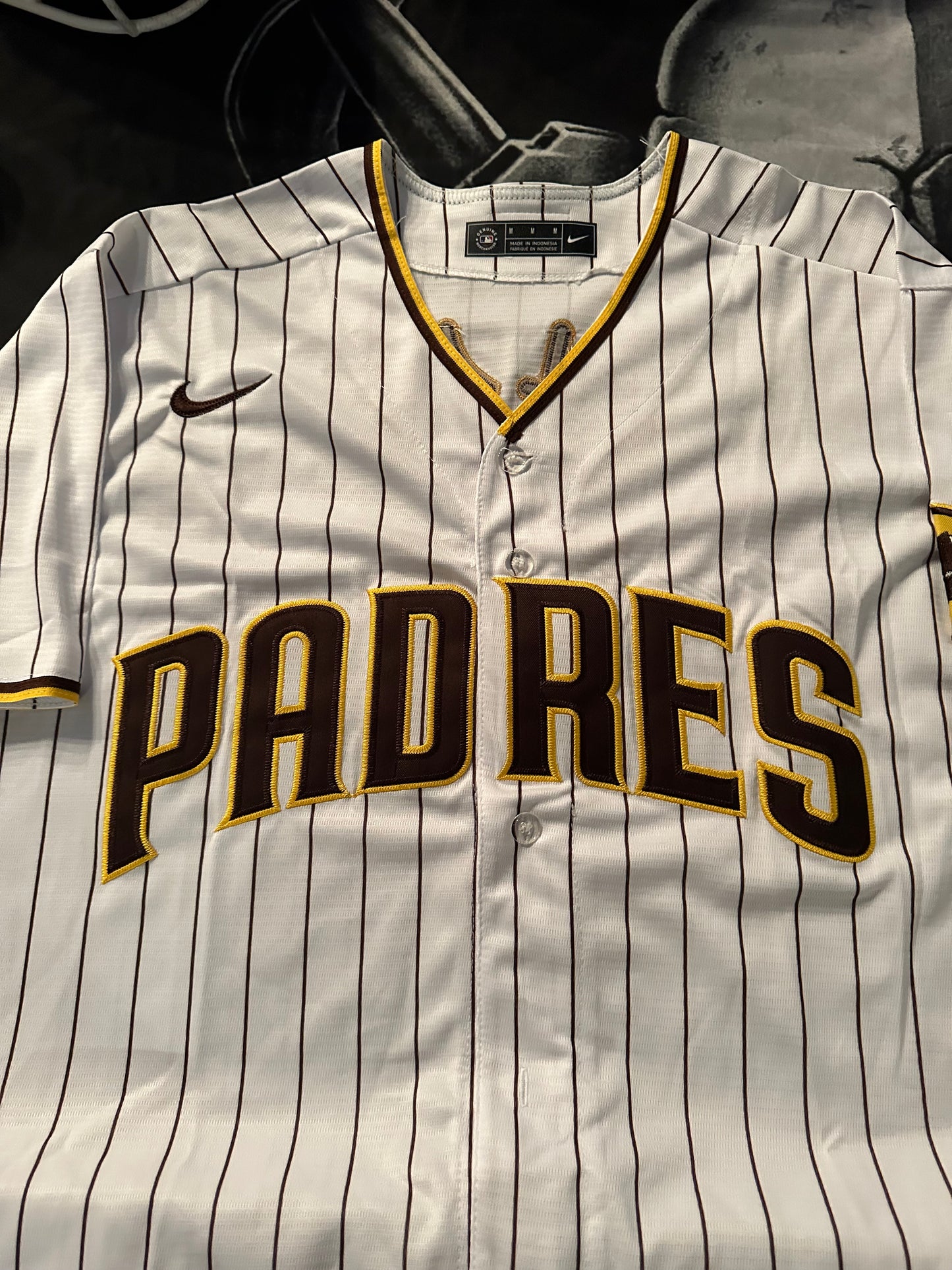 HA-SEONG KIM MENS STITCHED SAN DIEGO PADRES JERSEY