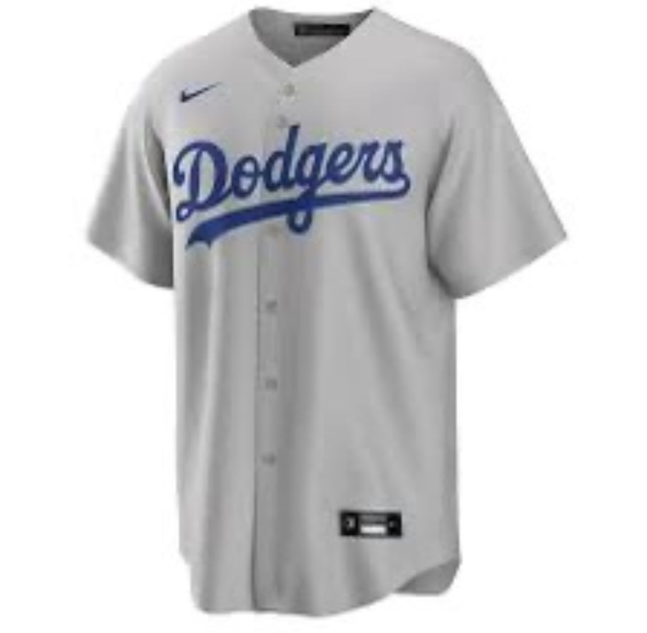 Womens grey dodger clearance jersey