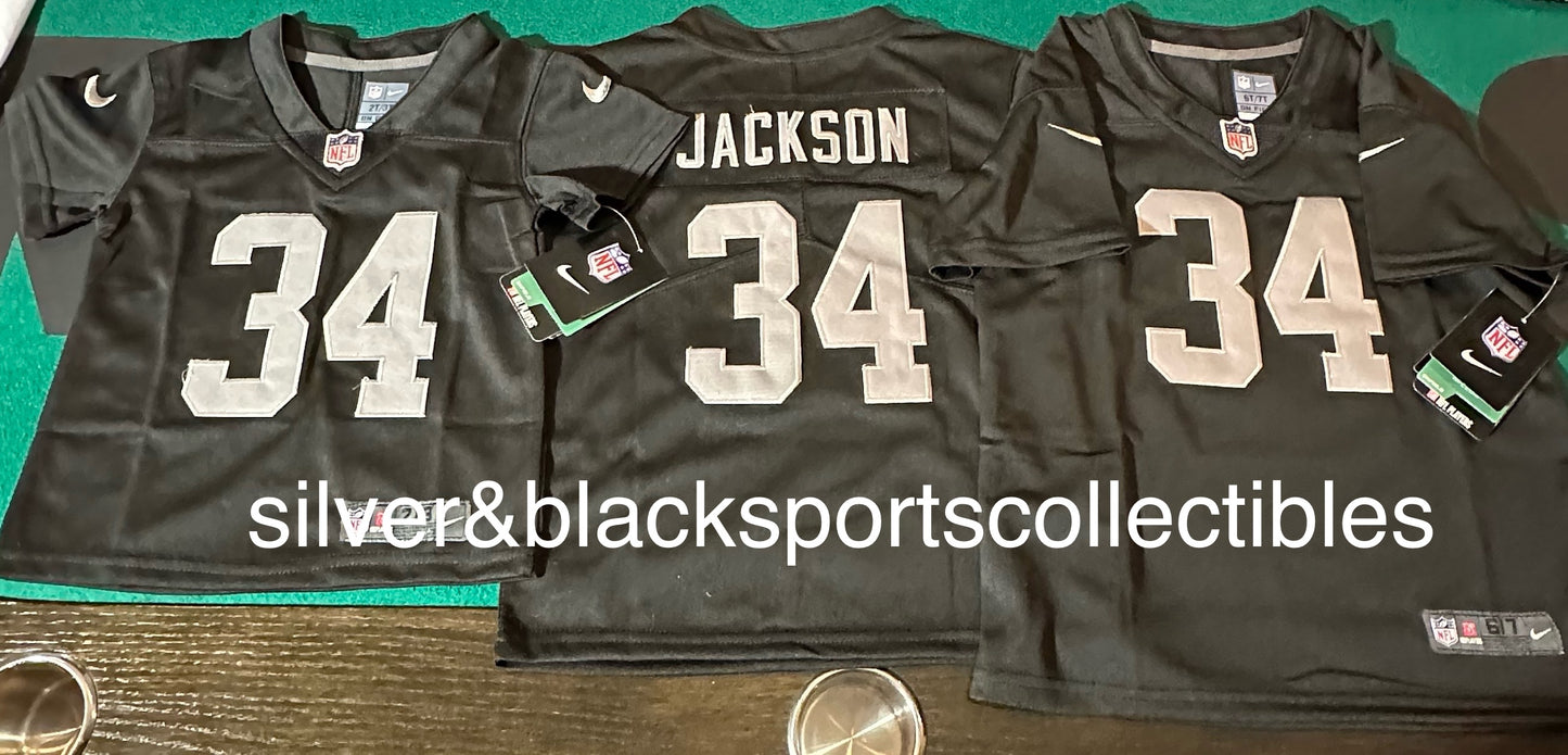 BO JACKSON STITCHED BABY/TODDLER JERSEY 2T3T - 6T7T