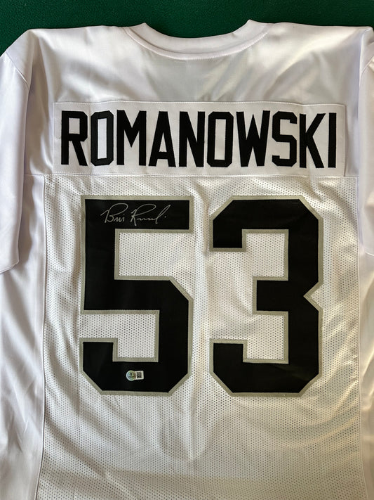 Bill Romanowski Autographed & Authenticated Jersey COA By Beckett Authentication Services