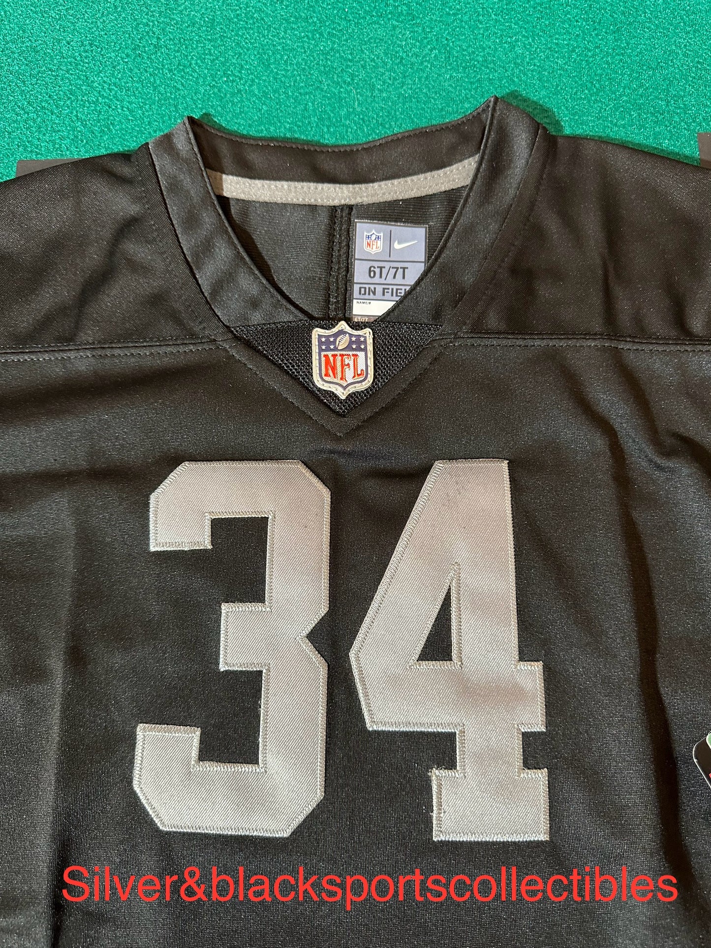 BO JACKSON STITCHED BABY/TODDLER JERSEY 2T3T - 6T7T