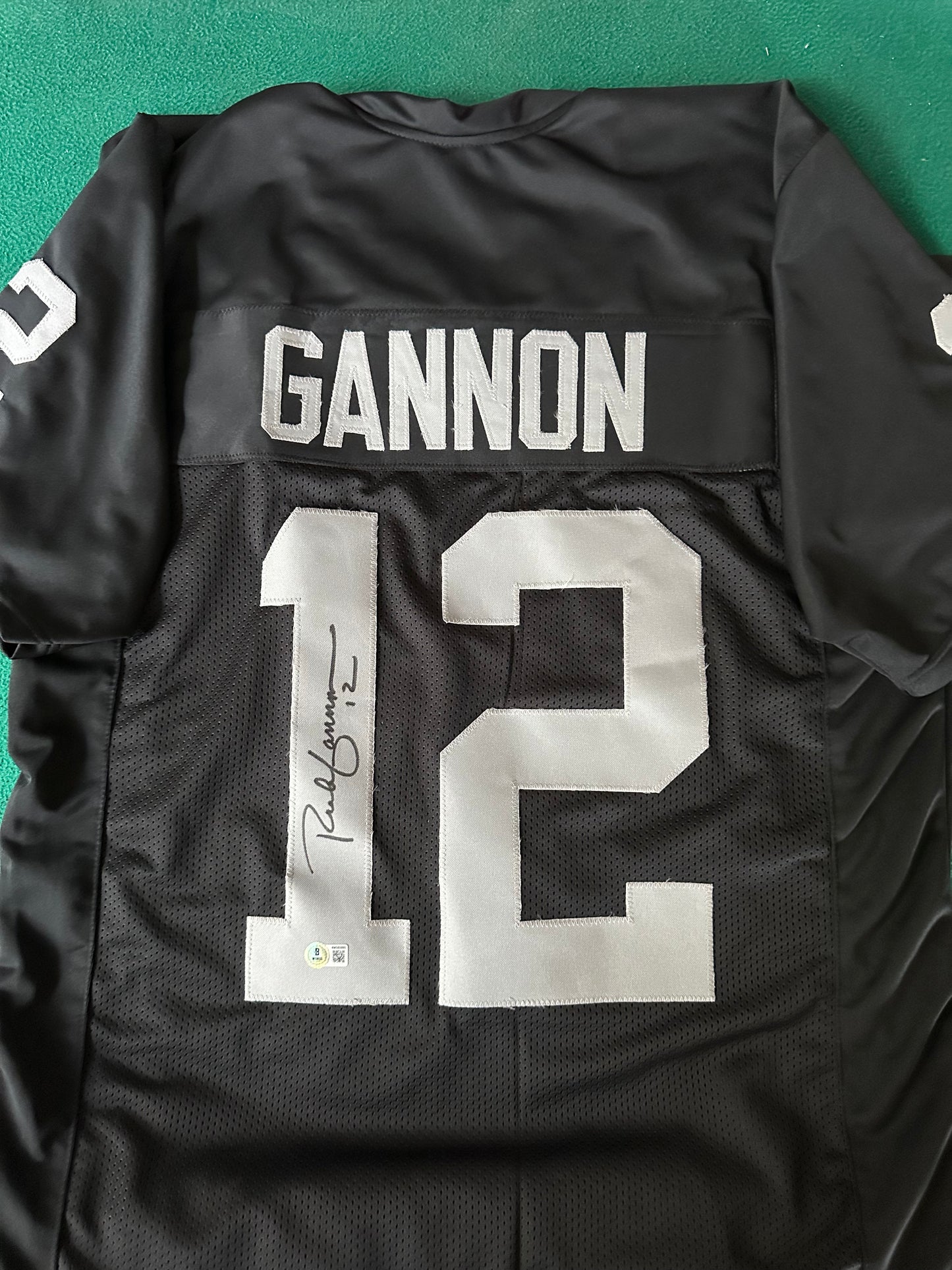 Rich Gannon Autographed & Authenticated Jersey COA By Beckett