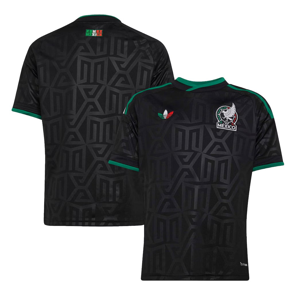 Men's Mexico National Soccer Team Black Stitched Jersey - Small up to 2XL