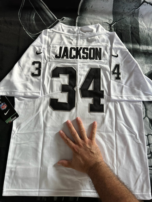 YOUTH Bo Jackson Las Vegas Raiders Stitched Jersey