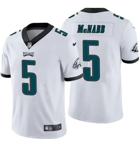 Men’s Donovan McNabb White Stitched Jersey - Small up to 6XL