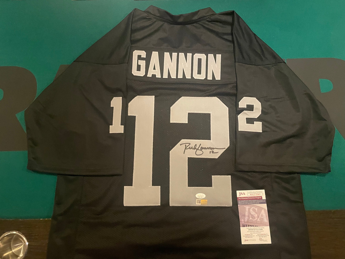 Rich Gannon Autographed & Authenticated Jersey