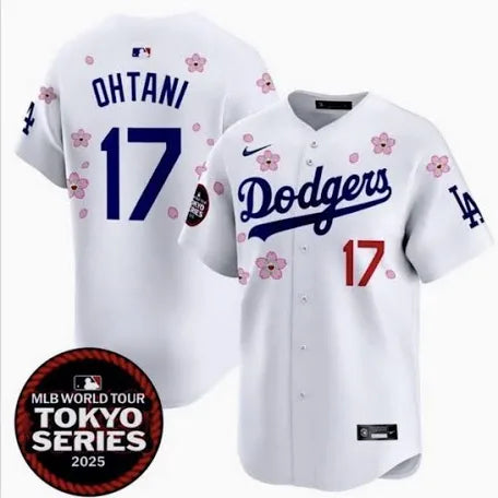 Men’s Shohei Ohtani Tokyo White Stitched Jersey - Small up to 6XL
