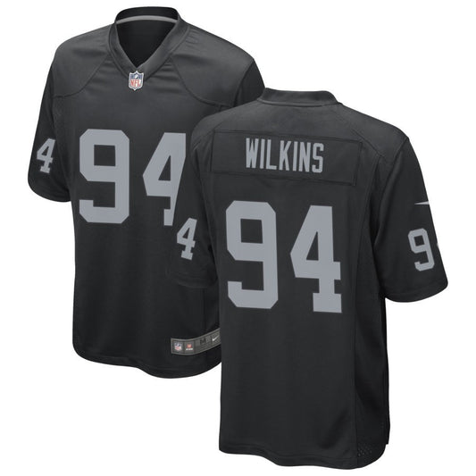 Christian Wilkins Las Vegas Raiders Stitched Jersey Small up to 6XL