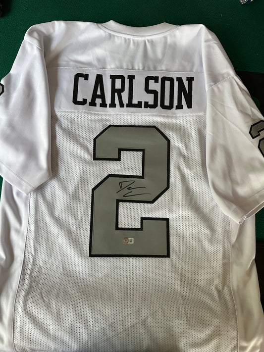 Daniel Carlson Autographed & Authenticated Jersey