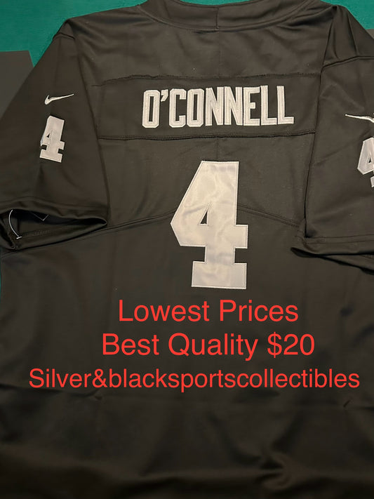 Aiden O’Connell Women’s Las Vegas Raiders Stitched Jersey S-2XL