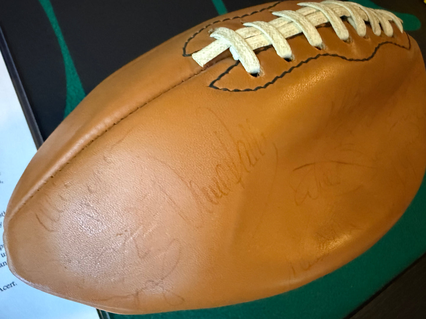 1976 Oakland Raiders Team Signed Football By 45 Players Autographed & Authenticated PSA DNA COA