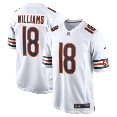Men's Caleb Williams Rivalries White Jersey - Small up to 6XL