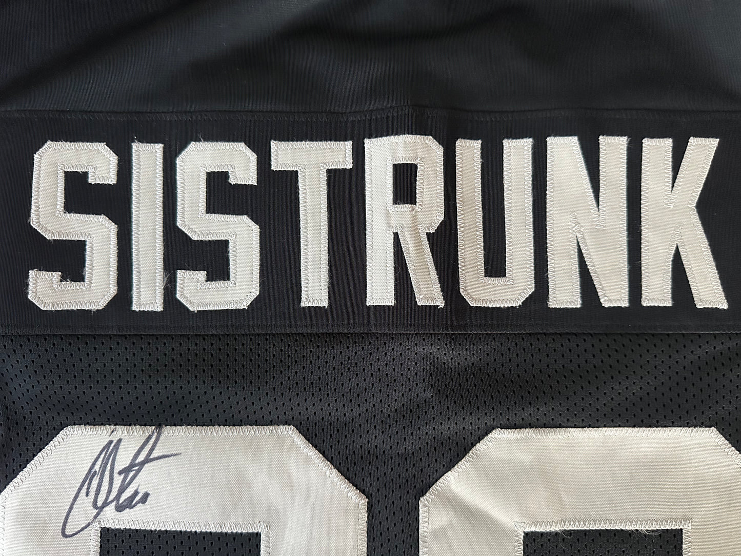 Otis Sistrunk Autographed & Authenticated Jersey COA By JSA