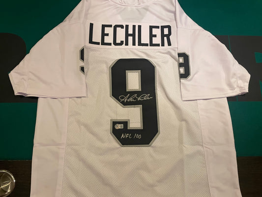 Shane Lechler Autographed & Authenticated Raiders Jersey w/COA