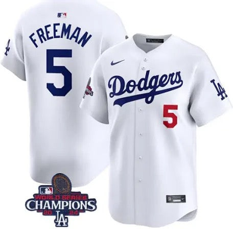 Men’s Freddie Freeman White Stitched Jersey - Small up to 6XL