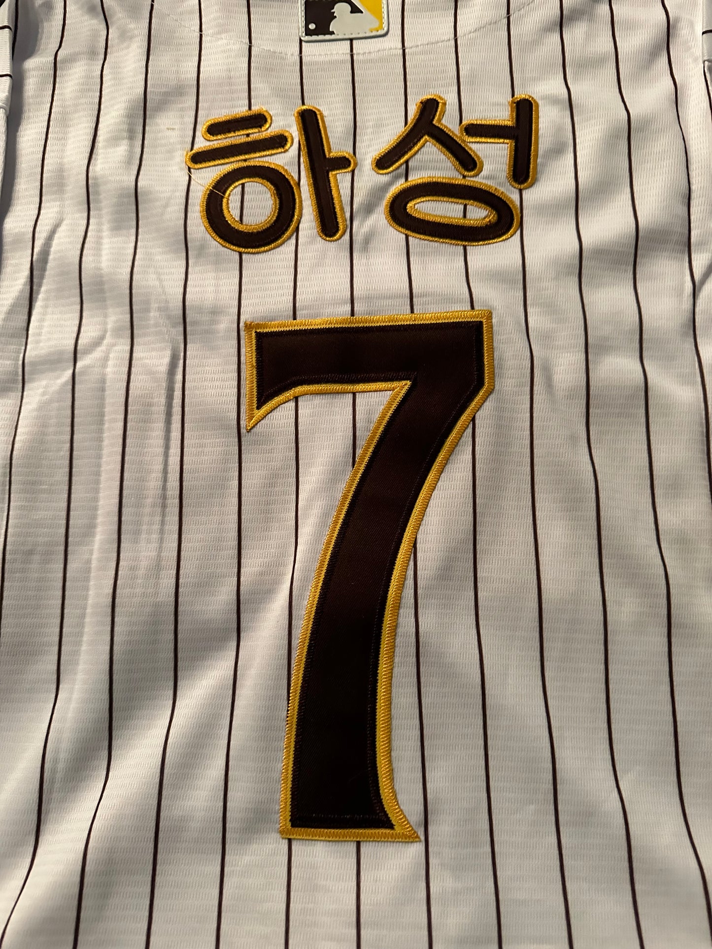 HA-SEONG KIM MENS STITCHED SAN DIEGO PADRES JERSEY