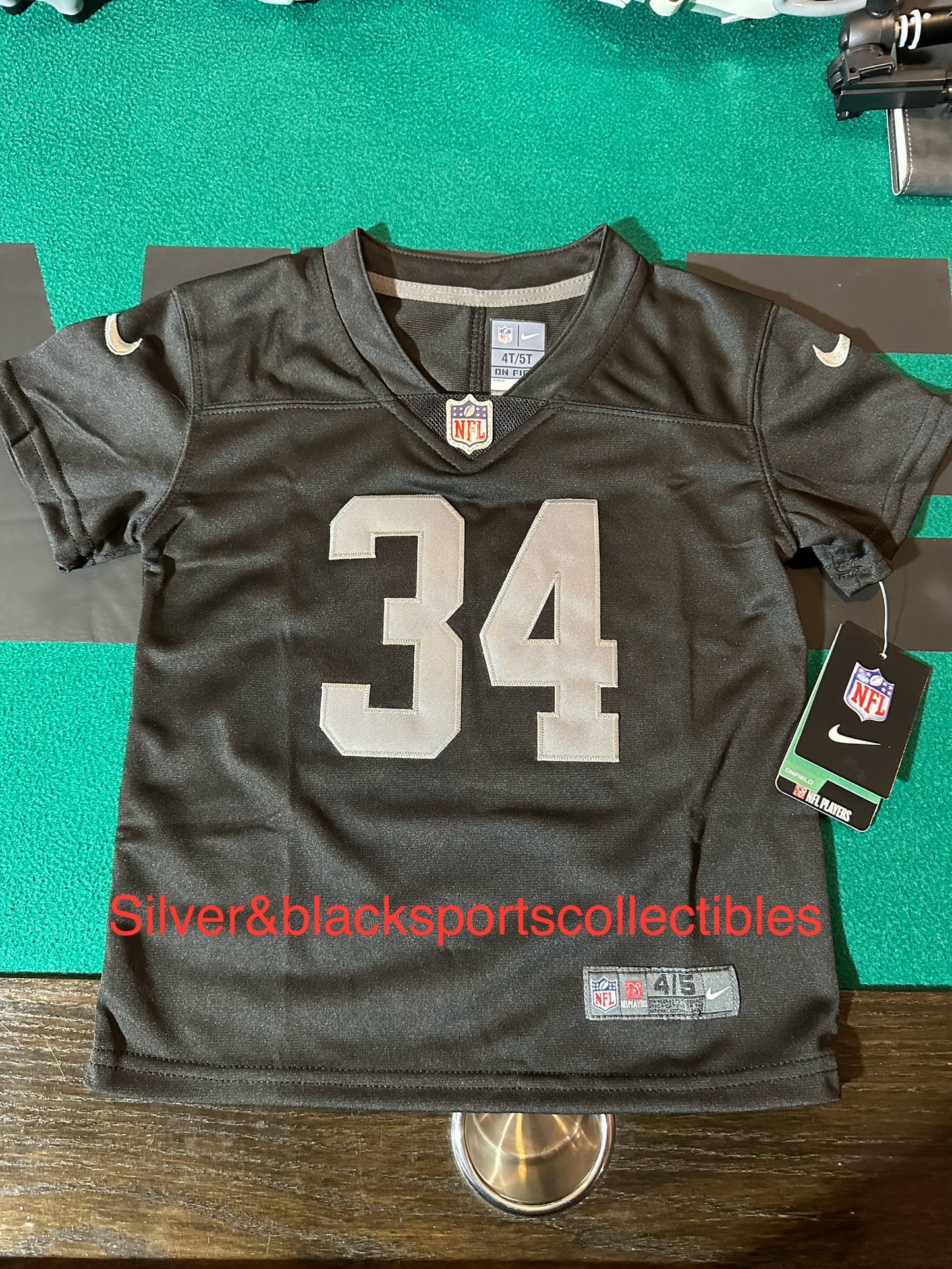 BO JACKSON STITCHED BABY/TODDLER JERSEY 2T3T - 6T7T