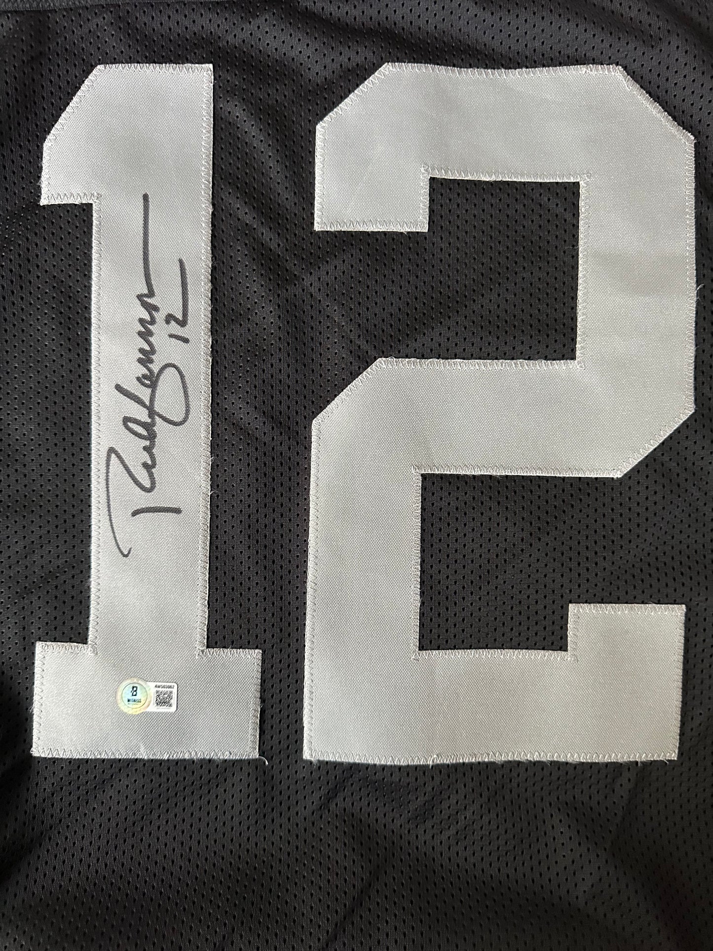 Rich Gannon Autographed & Authenticated Jersey COA By Beckett