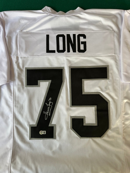 Howie Long Autographed & Authenticated Jersey COA By Beckett