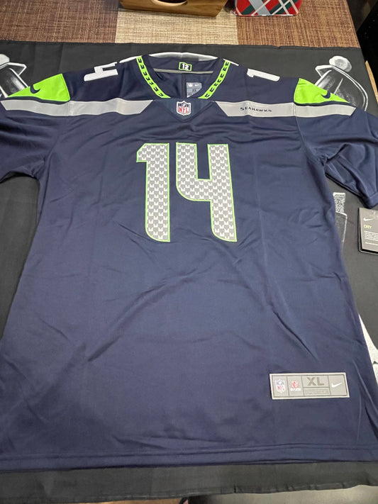 Men’s Sam Darnold Navy Blue Stitched Jersey - Small up to 6XL