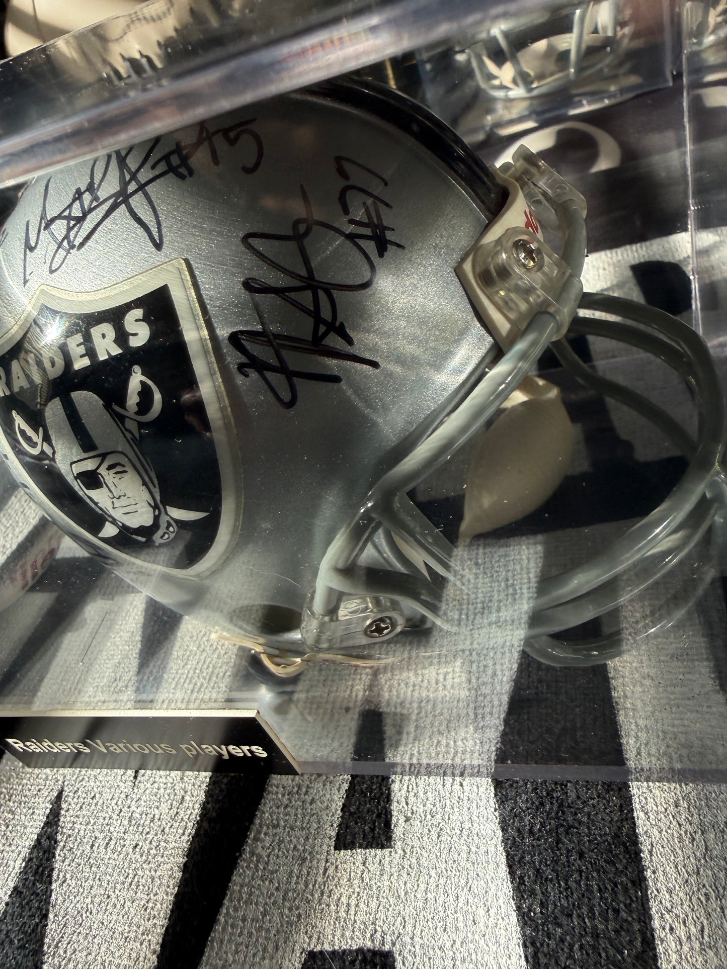 Various Players Autographed Mini Helmet No COA GTP (Guaranteed to Pass)