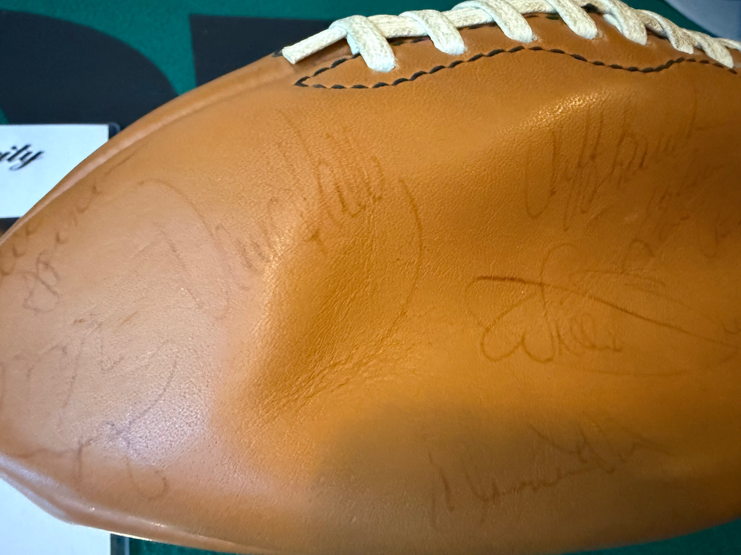 1976 Oakland Raiders Team Signed Football By 45 Players Autographed & Authenticated PSA DNA COA